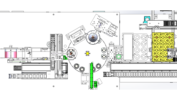 半自動(dòng)貼膜機(jī)（人工擺盤）
