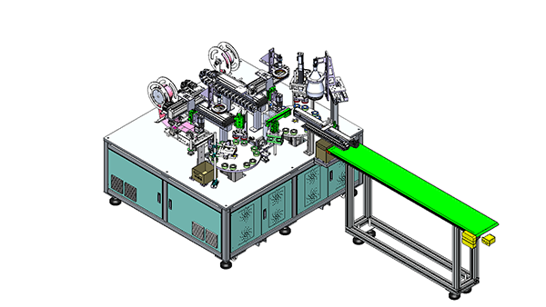 半自動(dòng)貼膜機(jī)（人工擺盤）